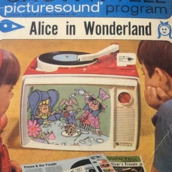 Lot of 5 Vintage 1960's GE Show N Tell Viewer Picturesound Program Toy Records - Picture 7 of 7